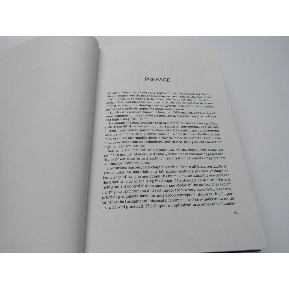 Magnetic Components Design & Applications Steve Smith 1985 First Printing Van - Picture 8 of 14